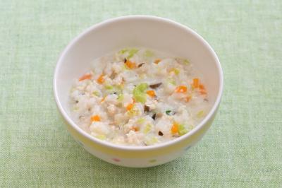 鶏ときのこのごはんリゾット