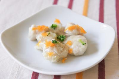 なすと鶏だんごのあんかけ画像