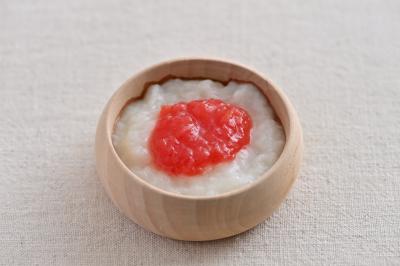 ミニトマトパンがゆ画像