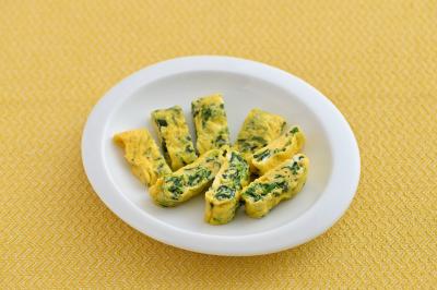 小松菜卵焼き画像