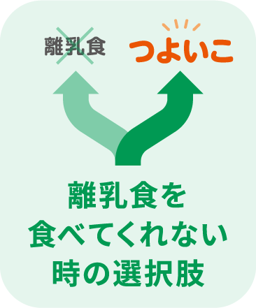 離乳食を食べてくれない時の選択肢